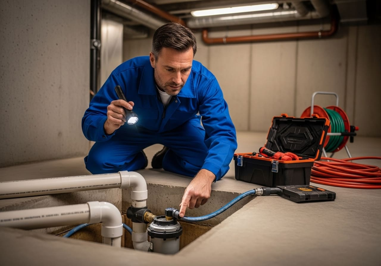 Sump Pump Installation & Repair in Marshall